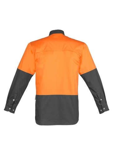 Picture of Syzmik, Mens Hi Vis Spliced Industrial Shirt